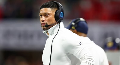 Notre Dame HC Marcus Freeman in the national championship