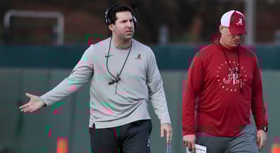 Alabama QB coach Nick Sheridan