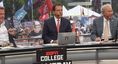 nick saban at south carolina gamecocks gameday