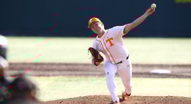 Tennessee pitcher Liam Doyle. Credit: UT Athletics
