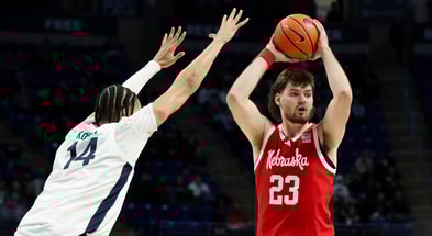 Andrew Morgan Nebraska basketball Creighton 2024-25