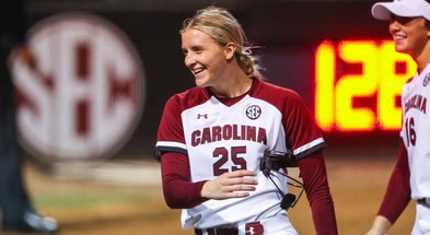 South Carolina softball pitcher Jori Heard and slugging first baseman Arianna Rodi. Photo by: Katie Dugan | GamecockCentral