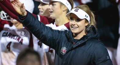 South Carolina softball coach Ashley Chastain Woodard. Photo by: Katie Dugan | GamecockCentral