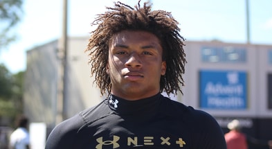Florida State target and former commit LB Izayia Williams at Under Armour Next Camp Orlando (Matt LaSerre/Warchant)