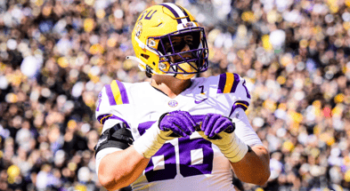 LSU OT Will Campbell is holding steady on NFL Draft boards (Photo: LSU Athletics)