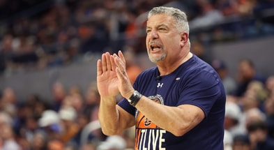 uburn Tigers head coach Bruce Pearl directs his team during the first half against the Kentucky Wildcats at Neville Arena. Mandatory Credit: John Reed-Imagn Images
