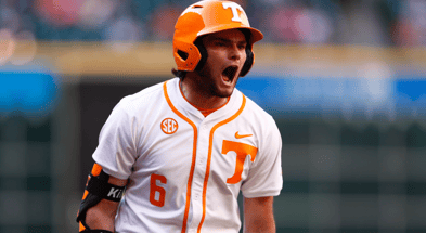 Tennessee second baseman Gavin Kilen. Credit: UT Athletics