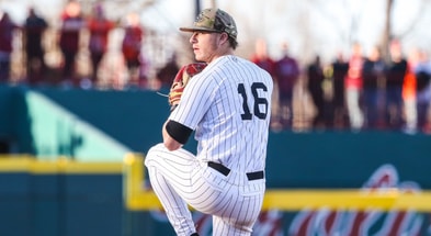 South Carolina baseball senior pitcher Dylan Eskew (Katie Dugan/GamecockCentral)