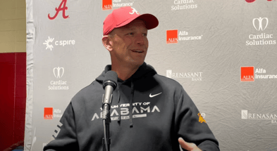 Alabama head coach Kalen DeBoer