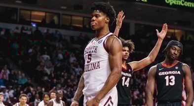 Former South Carolina big man Nick Pringle. Photo by: Katie Dugan | GamecockCentral