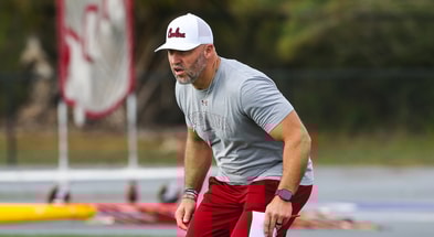 South Carolina WRs coach Mike Furrey (Photo: Katie Dugan | GamecockCentral.com)