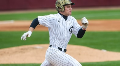 South Carolina Gamecocks' Henry Kaczmar against Morehead State during a game on March 9, 2025, at Founders Park in Columbia, S.C. (Katie Dugan/GamecockCentral.com)