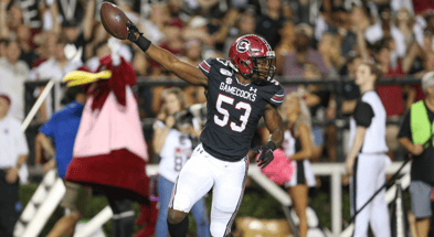 South Carolina football alum Ernest Jones. Photo by: CJ Driggers | GamecockCentral