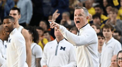 Michigan Wolverines basketball head coach Dusty May led an incredible turnaround in 2025. (Photo by Lon Horwedel / TheWolverine.com)