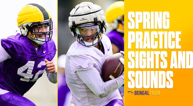 LSU football sights and sounds