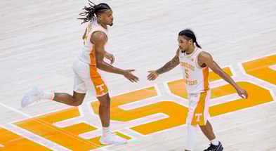Zakai Zeigler, Chaz Lanier, Tennessee Basketball | Tennessee Athletics