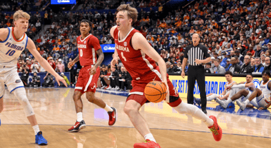 Alabama forward Grant Nelson