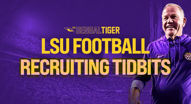The latest LSU Football Recruiting Tidbits go Behind the Scenes on a new commit