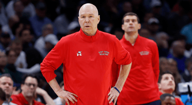 Saint Mary's coach Randy Bennett