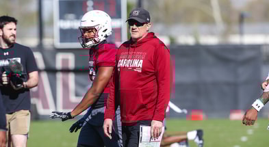 South Carolina offensive coordinator Mike Shula (Photo: Katie Dugan | GamecockCentral.com