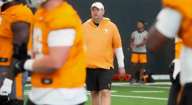 Josh Heupel, Tennessee Football | Caitie McMekin/News Sentinel / USA TODAY NETWORK via Imagn Images