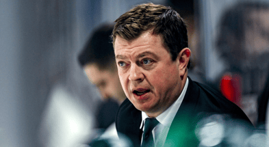 Michigan State's head coach Adam Nightingale talks with players on the bench during the second period in the game against Michigan on Friday, Jan. 19, 2024, at Munn Arena in East Lansing. - Nick King, USA TODAY Sports
