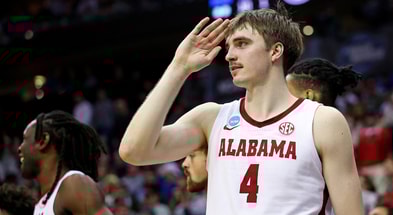 Alabama forward Grant Nelson