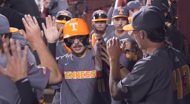 Andrew Fischer. Credit: UT Athletics (Caleb Griffin)