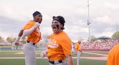 Andrew Fischer. Credit: Tennessee Athletics/Caleb Griffin