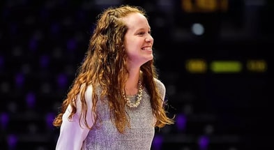 New South Carolina volleyball coach Sarah Rumely Noble. Photo credit: Chris Parent | LSU Athletics