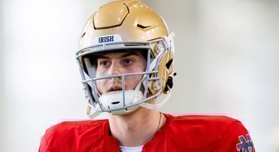 Notre Dame QB Steve Angeli