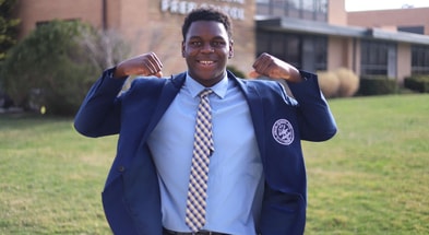 Damari Simeon by Mick Walker -- Lettermen Row --