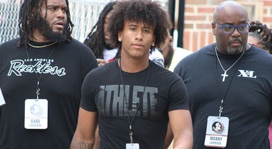Four-Star DB Xavier Lherisse at Florida State (Matt LaSerre/Warchant)