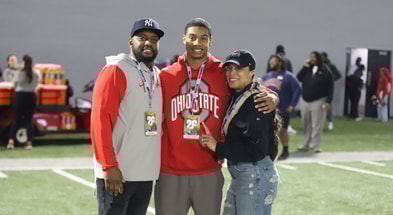 Jordan Thomas by Mick Walker -- Lettermen Row --