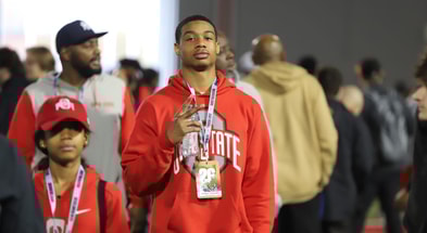 Jordan Thomas by Mick Walker -- Lettermen Row --