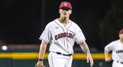 South Carolina pitcher Jackson Soucie. Photo by: Katie Dugan | GamecockCentral