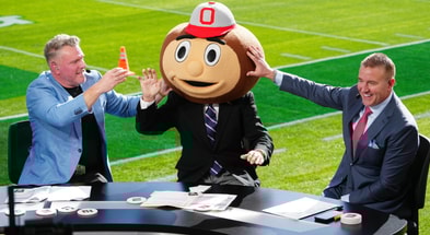 Lee Corso picks Ohio State on College GameDay, via Kirby Lee-Imagn Images