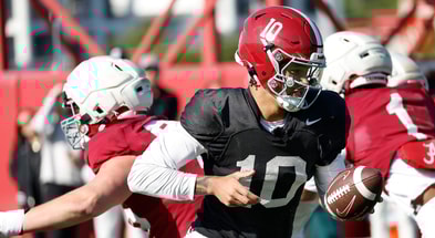 Alabama QB Austin Mack
