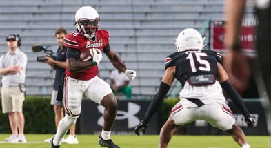 South Carolina RB Matthew Fuller carries the ball during the 2025 spring game (Photo: Katie Dugan | GamecockCentral.com(