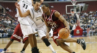 South Carolina guard Zam Fredrick II. Photo by: Howard Smith-USA TODAY Sports