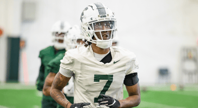 Michigan State cornerback Joshua Eaton (photo by Dane Robison for SpartanMag.com).