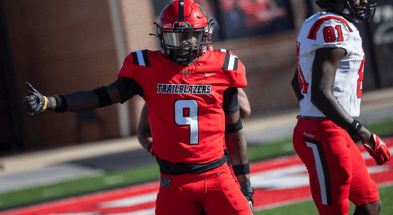 S Gavin Edwards (Photo credit: North Greenville Athletics / @GavEdwards7 on X)
