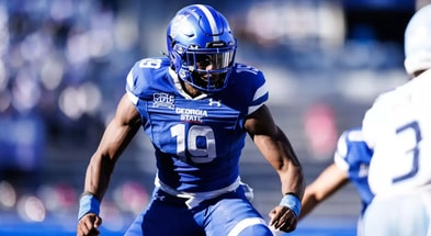 Michigan State landed Georgia State transfer rush end Cam Williams (photo courtesy of Georgia State athletics).