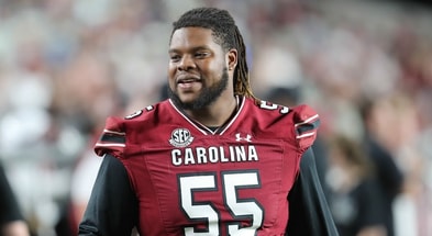 South Carolina offensive lineman Jakai Moore (Photo: CJ Driggers | GamecockCentral.com)