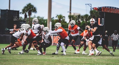 Miami spring practice