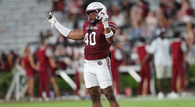South Carolina linebacker Ronnie Porter. Photo by: CJ Driggers | GamecockCentral