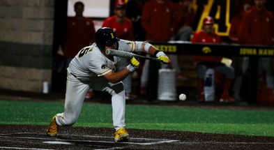 The Hawkeyes walked off Indiana on Friday night. (Photo by UI Athletics)