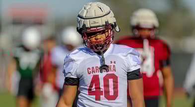 South Carolina LB Ronnie Porter entered the transfer portal this spring (Photo: Chris Gillespie | GamecockCentral.com)