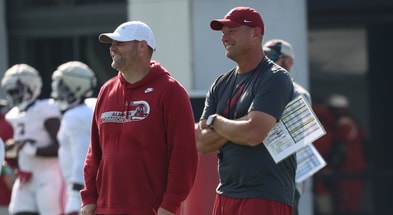 Kane Wommack and Kalen DeBoer