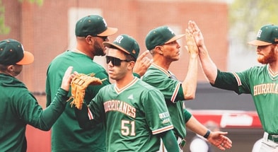 Miami baseball at BC